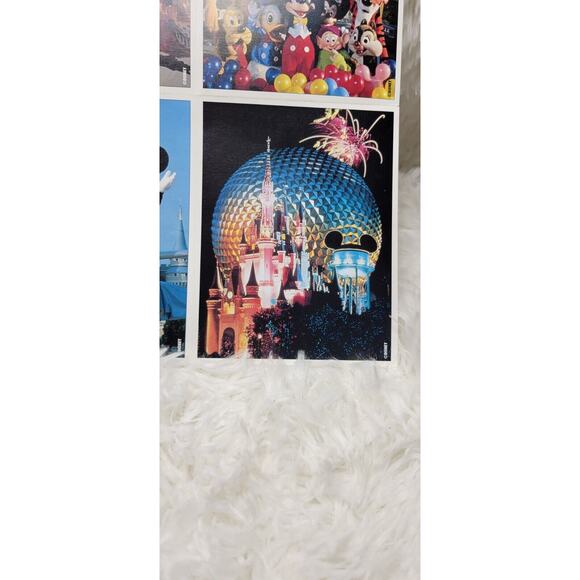 Lot of 4 Disney 1996 National Car Rental Systems Unused Postcards Perforated - Picture 5 of 8